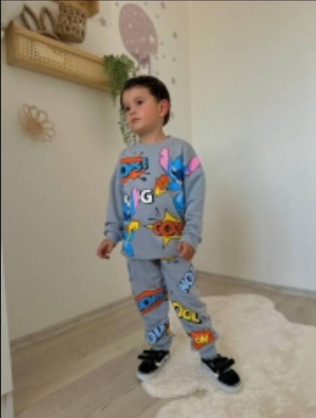 Erkek takım şardonsuz 3-10 yaş - 4